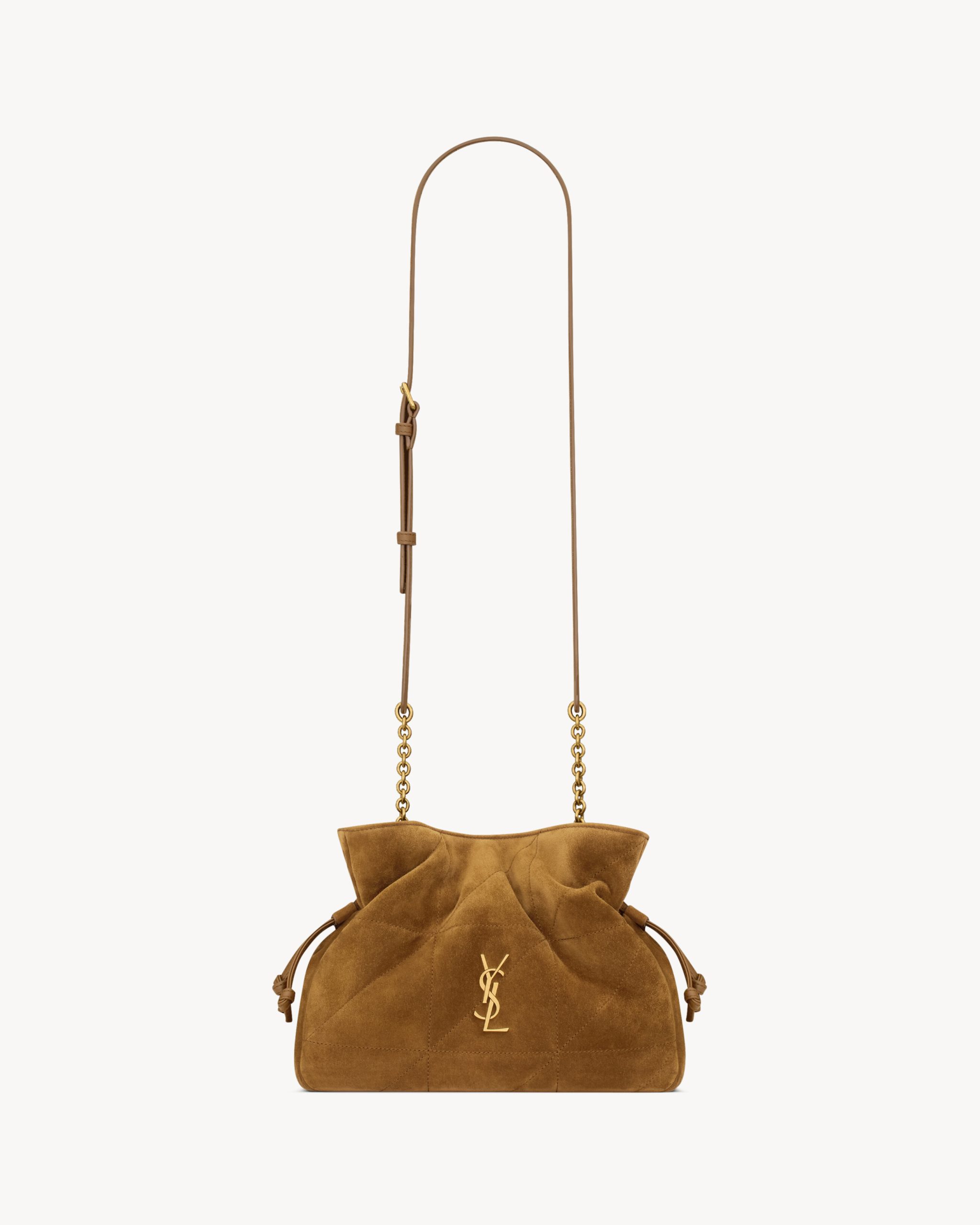 YSL JAMIE shoulder pouch in suede - Image 1